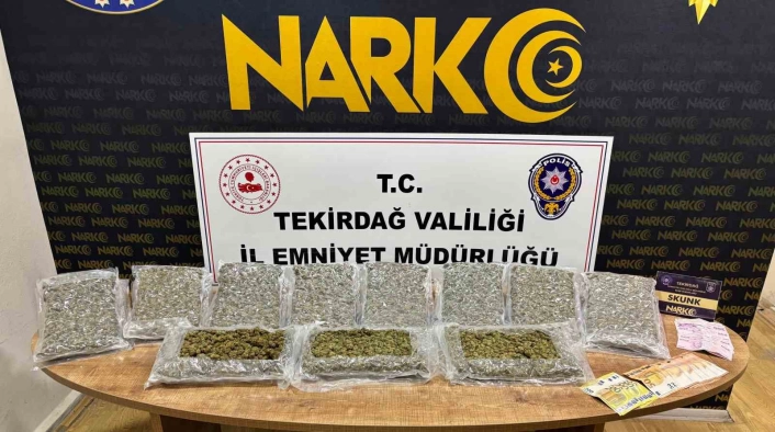 Tekirdağda uyuşturucu operasyonlarında 10 kişi tutuklandı
