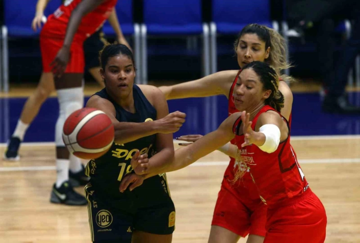 TKBL: Fenerbahçe Opet: 98 - Melikgazi Kayseri Basketbol: 74