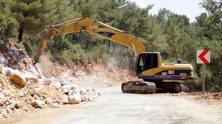 Torba- Kızılağaç Yolu Genişliyor...