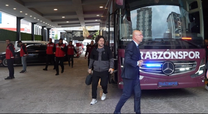 Trabzonspor, Türkiye Kupası finali için Gaziantepte

