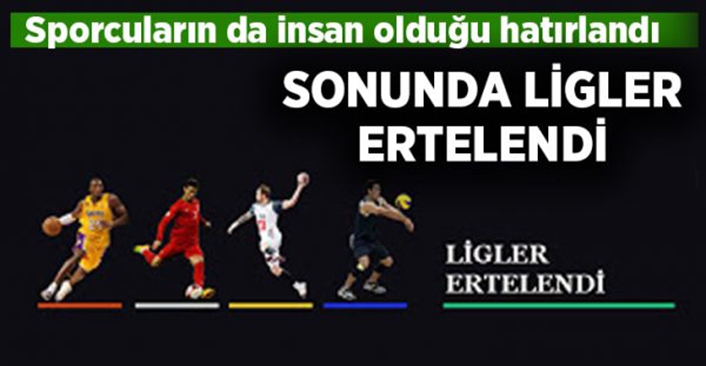 Tüm ligler ertelendi! TFF Başkanı tarih verdi..