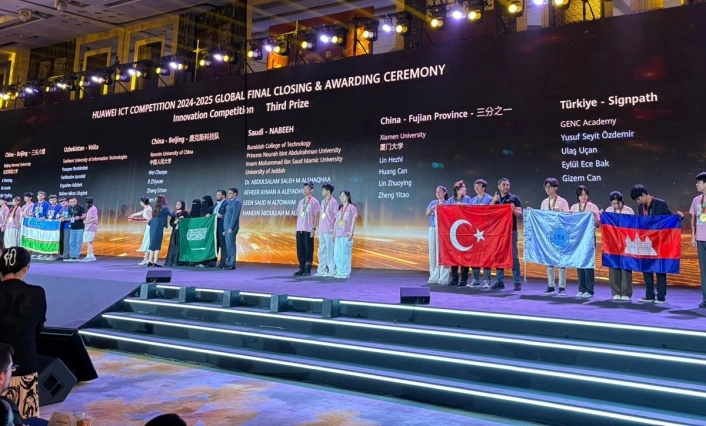 Türk gençlerden Çinde büyük başarı
