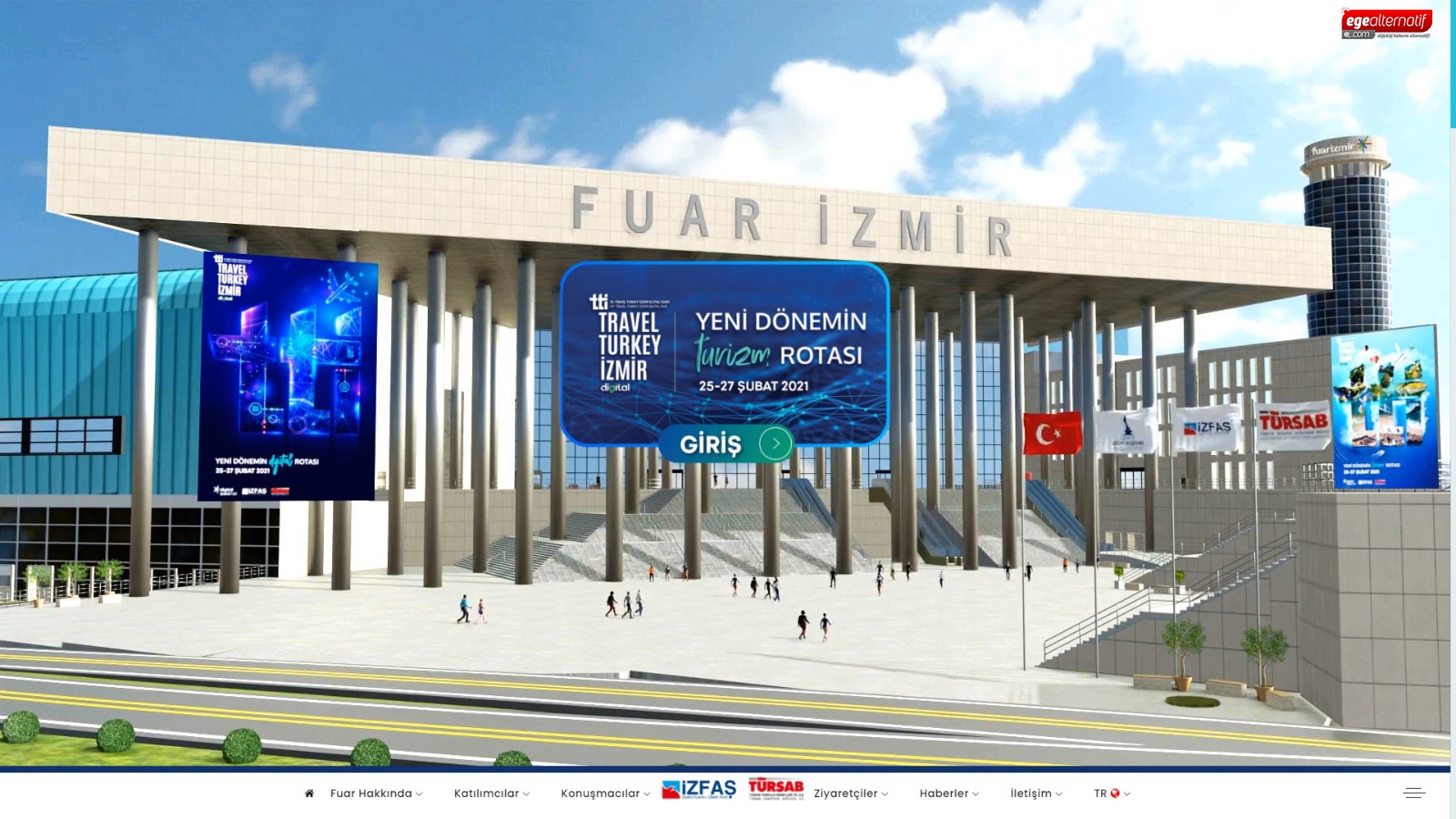 Türkiye’nin ilk sanal turizm fuarı açıldı