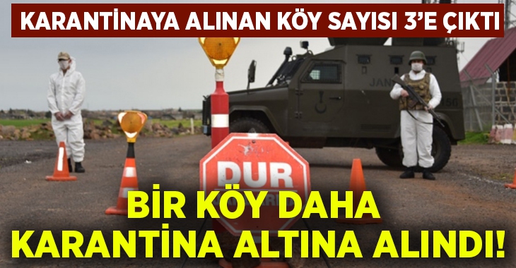 Uşak’ta bir köy daha karantina altına alındı!