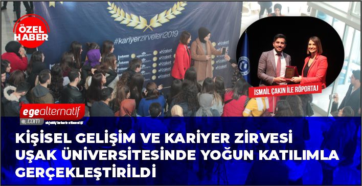 Uşak'ta Kariyer ve Gelişim Zirvesi gerçekleştirildi