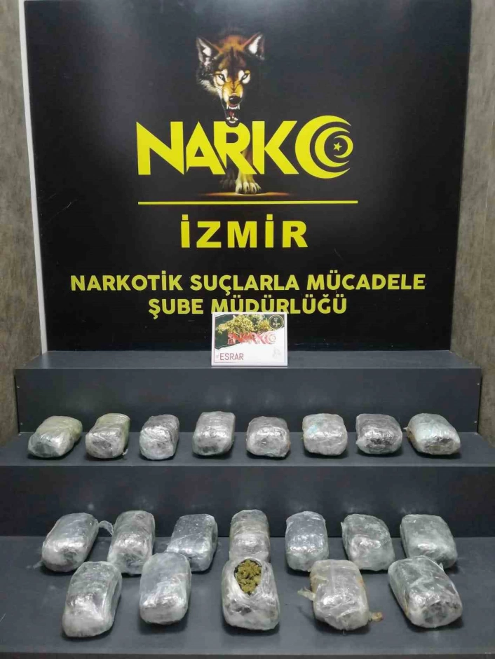 Uyuşturucu madde sevkiyatına polis baskını
