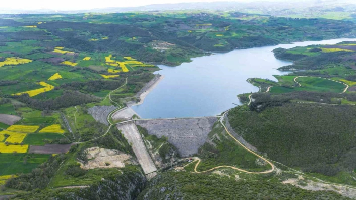 Vezirköprü Barajında doluluk yüzde 80lere ulaştı
