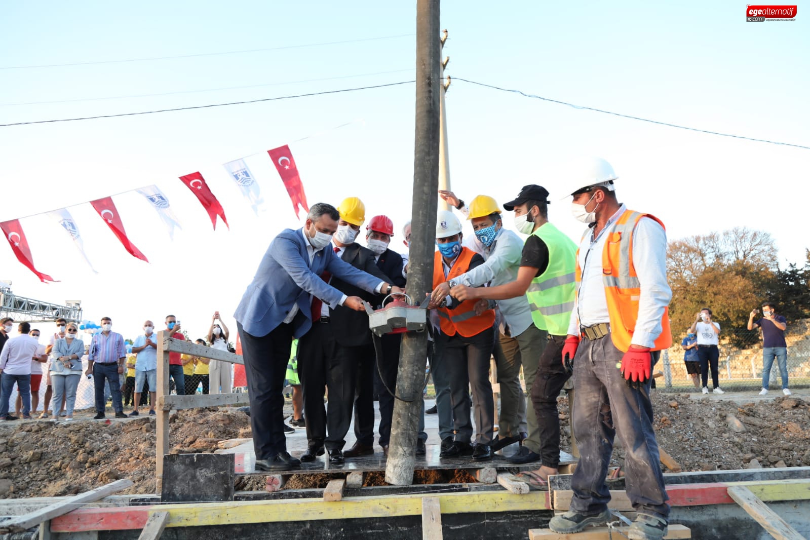 Yalıkavak Çok Amaçlı Spor Tesisi'nin temeli atıldı 