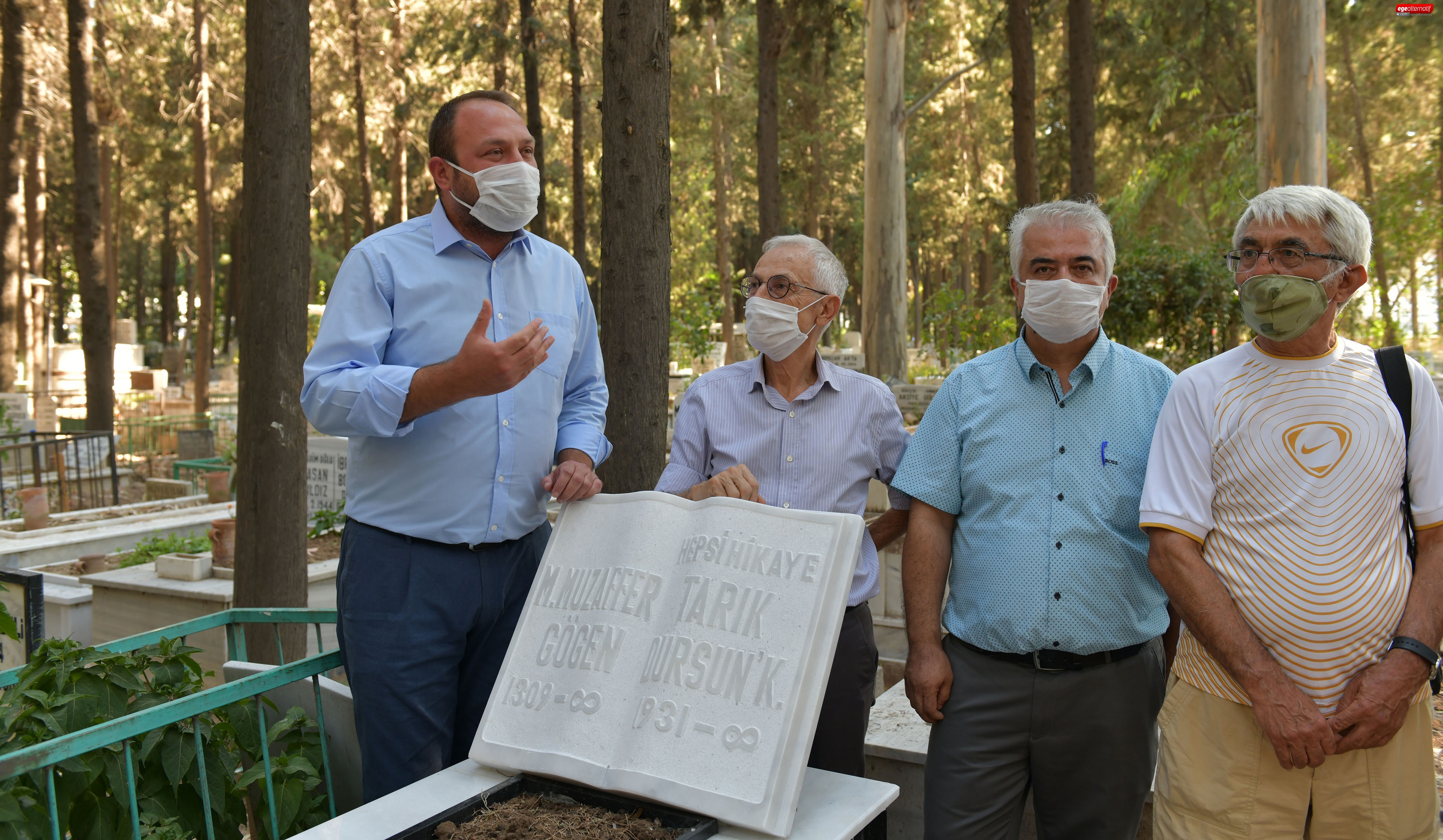 Yazının ustalarından Tarık Dursun K. kabri başında anıldı