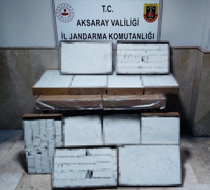 Yolcu otobüsünde 87 bin dolu makaron ele geçirildi
